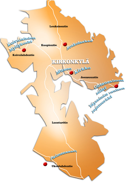 Tuusniemi Kartta kartta